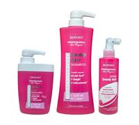 BIOPOINT Professional - Kit de pelo Speedy Hair Hair - Champú + máscara + spray - CreSCITA más rápido