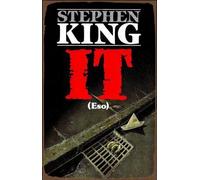 Biopracess Póster de Stephen King de 20,3 x 30,5 cm, estilo vintage, de metal, publicidad, para pared, letrero decorativo de metal SP#213