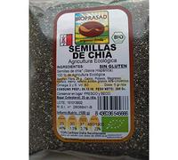 Bioprasad - Semillas Chia Bio 250 Gramos - Sin Gluten Sin Lactosa - Procedente De Agricultura Ecológica