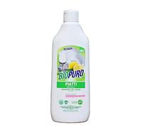 Biopuro Detergente Platos 500 ml Concentrado 100 Lavados Piel Sensible Bio Eco