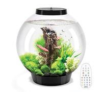 biOrb Classic 30 Acuario acrílico de 8 galones con Luces LED Multicolor con Control Remoto, Tanque Moderno para exhibición de Mesa, Color Negro