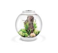 biOrb CLASSIC 60 LED blanco - acuario decorativo completo con sistema de filtrado, iluminación LED y grava cerámica de resistente cristal acrílico