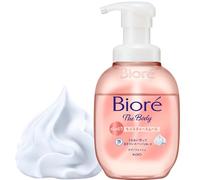 Bioré The Body Body Wash Espumoso Moisture Smooth, 510 ml, Made in Japan, Jabón Corporal en Espuma con Dispensador