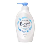Biore U Body Wash Pump 450 ml | Fórmula ácida suave para pieles sensibles y de bebé | Limpiador hidratante suave | Fabricado en Japón