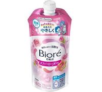 Bioré U Jabón Corporal Refill con Aroma Kirakira Rose, 320 ml, Made in Japan, Body Wash Hidratante Floral