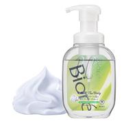 Biore U The Body Foaming Type Healing Botanical Scent, Pump 558.9 ml (540 ml), fórmula altamente lubricante, espuma de crema fresca, jabón corporal, aroma botánico refrescante y curativo