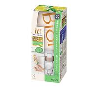 Biore u The Body Loción corporal, aroma natural de té cítrico, juego (gancho + boquilla + paquete para colgar, 300 ml), un empuje cuando estás de pie en el baño, 300 ml