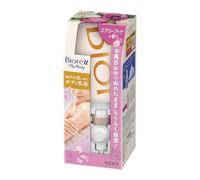 Biore U The Body Lotion Air Bouquet - Juego de aroma (gancho + boquilla + paquete para colgar, 300 ml), un empuje cuando estás de pie en el baño