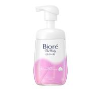 Biore u The Body Totonoihada Foaming Body Wash 480 mL - Gentle Cleansing Foam Body Cleanser - Woody & Floral Scent - Pump Bottle - Made in Japan