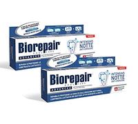 Biorepair: Dentifricio per la Notte (Intensive Night Repair) Toothpaste with microRepair * 2.5 Fluid Ounce (75ml) Tube * [ Italian Import ] by Coswell S.p.A. (Paquete de 2)