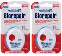 Biorepair Hilo dental ultra plano (Paquete de 2)