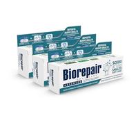 Biorepair, Pasta de dientes activa, ataque instantáneo a las bacterias, defensa continua del esmalte de uñas, paquete de 3