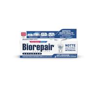 Biorepair, Pasta de dientes Advanced Noche Intensa Antierosión, protege y repara el esmalte dental antibacteriano con MicroRepair, PCA-zinc y xilitol, 75 ml