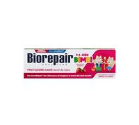 Biorepair, Pasta de dientes infantil de 0 a 6 años, Biorepair Pasta de dientes para niños, sin flúor, sabor a fresa, anticaries, encías saludables, 50 ml