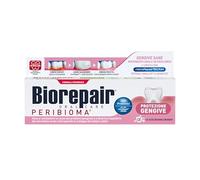 Biorepair, Pasta dentífrica peribioma protector de encías, 12 paquetes de 75 ml, combate y previene problemas de encías con probióticos, ácido hialurónico hidratante, sin flúor