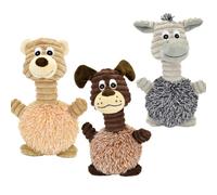 Biosa Oferta 3 Peluches con Sonido para Perros Juguetes para Tus Mascotas. De 22cm.