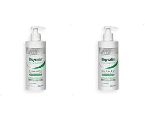 Bioscalin - NOVA·Genina Champú Fortificante 400ml - Tamaño de Larga Duración para Cabello Débil, Quebradizo y con Tendencia a la Caída - Limpieza Revitalizante para Mujer y Hombre (Paquete de 2)