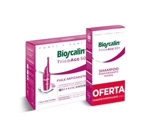 Bioscalin TricoAge 50+ x10 + Champú Fortificante 200 ml