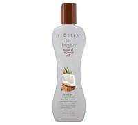 BioSilk Silk Therapy with Natural Coconut Oil | Tratamiento sin enjuague con aceite de coco | Fortalecimiento y Suavizado | Anti puntas abiertas | Natural, Sin Parabenos | 167 ml