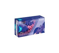 BIOSOFT Glovely Food 100 guantes de nitrilo para la industria alimentaria no estériles desechables, tamaño pequeño 6-6,5