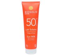 BioSolis Sense - Leche solar SPF 50 Face & Body, 150 ml