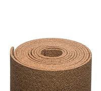 Biosughero - BioFlex Roll - Rollo de corcho supercomprimido de grano fino para aislamiento térmico y acústico - Dimensiones 1 x 10 m - Grosor 2 - 3 - 5 - 10 mm (3 mm - Paquete de 10 m²)