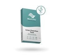 BioSURE Prueba de función hepática en casa, mide 6 biomarcadores clave, privado, preciso y seguro