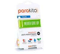 Parakito Pulsera Adulto Repelente Never Give Up 1ud