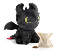 BIOSYNEX - Peluches Térmicos para Microondas con Esferas de Arcilla - Toothless (Dragón) - Peluche de Bienestar Lavable a Máquina - Calor Suave y Reconfortante - Desde el Nacimiento
