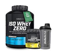 Biotech Usa Iso Whey 2kg Vainilla + Amino Energy Zero + Batidor