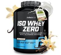 BioTech USA Iso Whey Zero , con sabor a vainilla - 1816 g