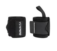 BIOTECH USA WRIST WRAPS WITH VELCRO - Color: BLACK, TALLAS: ÚNICA