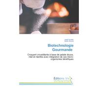 Biotechnologie Gourmande: Croquant croustillante à base de patate douce, miel et menthe avec intégration de ces micro-organismes bénéfiques