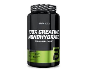 BioTechUSA 100% Creatine Monohydrate | Creatina de Grado Farmacéutico | Micronizada | Vegana | Libre de Gluteni, 1 kg