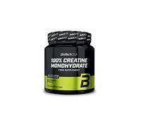BioTechUSA 100% Creatine Monohydrate | Fórmula micronizada | La creatina mejora el rendimiento en el entrenamiento de fuerza explosiva | Monohidrato puro | Vegana | 300 g, Sin sabor