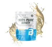 BioTechUSA 100% Pure Whey | Proteína en Polvo con BCAA y Glutamina | Sin Gluten, Sin Aceite de Palma, 1 kg, Arroz con leche