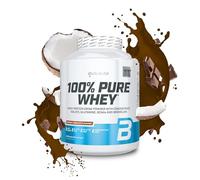 BioTechUSA 100% Pure Whey | Proteína en Polvo con BCAA y Glutamina | Sin Gluten, Sin Aceite de Palma, 2.27 kg, Chocolate-Coco