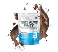 BioTechUSA 100% Pure Whey | Proteína en Polvo con BCAA y Glutamina | Sin Gluten, Sin Aceite de Palma, 454 g, Chocolate