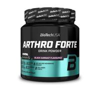 BioTechUSA Arthro Forte con glucosamina, extractos vegetales, vitaminas D y K para los huesos y calcio y vitamina C para los cartílagos, 340g, Frutas tropicales