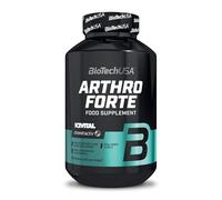 BioTechUSA Arthro Forte, Suplemento dietético en comprimidos con extractos de plantas, glucosamina, condroitina, MSM, cartílago hidrolizado en polvo y vitamina C, 120 tabletas