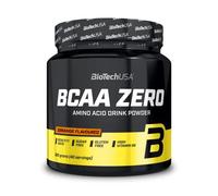 BioTechUSA BCAA Zero - Aminoácidos Esenciales en Polvo | 6g BCAA con L-Leucina Instantánea | Vegano | Sin Azúcar, Sin Lactosa, Sin Gluten, 360 g, Naranja