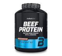 BioTechUSA Beef Protein, 87% Hydrolysed Protein Peptide Formula, Sin Lactosa ni Gluten, Bajo en Grasa, Sin Azúcar, Apto para la Dieta Paleo, 1,816 kg, Fresa