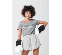 BiotechUSA Camiseta de Manga Corta Marca Modelo Theresa Women t-Shirt, Grey L