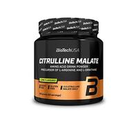 BioTechUSA Citrulline Malate | Bebida en polvo con malato de citrulina | Contenido de principio activo puro | En polvo para múltiples usos | Vegano, sin gluten, sin azúcar | 300 g | Lima