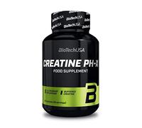 BioTechUSA Creatine pH-X | Con creatina tamponada | CreaBASE Monohidrato de creatina | Fórmula en cápsulas | Sin gluten, lactosa ni azúcar | 90 cápsulas