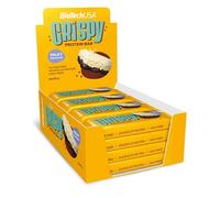 BioTechUSA Crispy Protein Bar - Delicia dulce y crujiente repleta de proteínas para obtener energía y apoyo muscular sobre la marcha, 16x40g, Leche