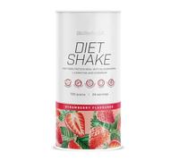 BioTechUSA Diet Shake | Bebida en polvo de proteína de suero rica en fibra | Rica en proteínas y fibra | Como parte de una dieta hipocalórica | Bajo contenido en azúcar | 720 g, Fresa