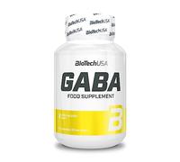 BioTechUSA GABA, Cápsula de suplemento dietético con ácido gamma-aminobutírico, 60 cápsulas