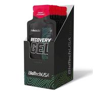BioTechUSA - Gel de recuperación, cereza, 12 x 40 g