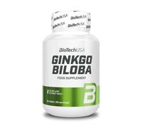 BioTechUSA Ginkgo Biloba | Extracto natural de hierbas | Ayuda natural para la concentración | 80 mg por cápsula | Remedios herbales tradicionales | 90 Tabletas